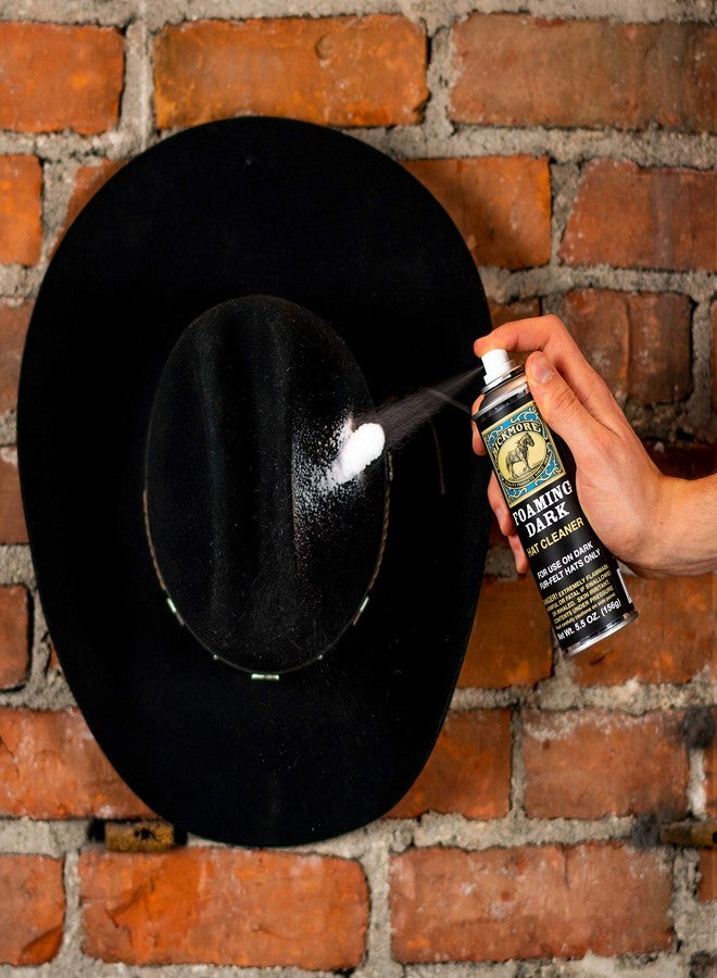 Bickmore Foaming Dark Hat Cleaner Kit - Remove Dirt, Dust, Fingerprints & Sweat Stains - Great for Fur - Felt Cowboy Hats, Baseball Hats, Fedoras, Sun Hats & More - Image 5